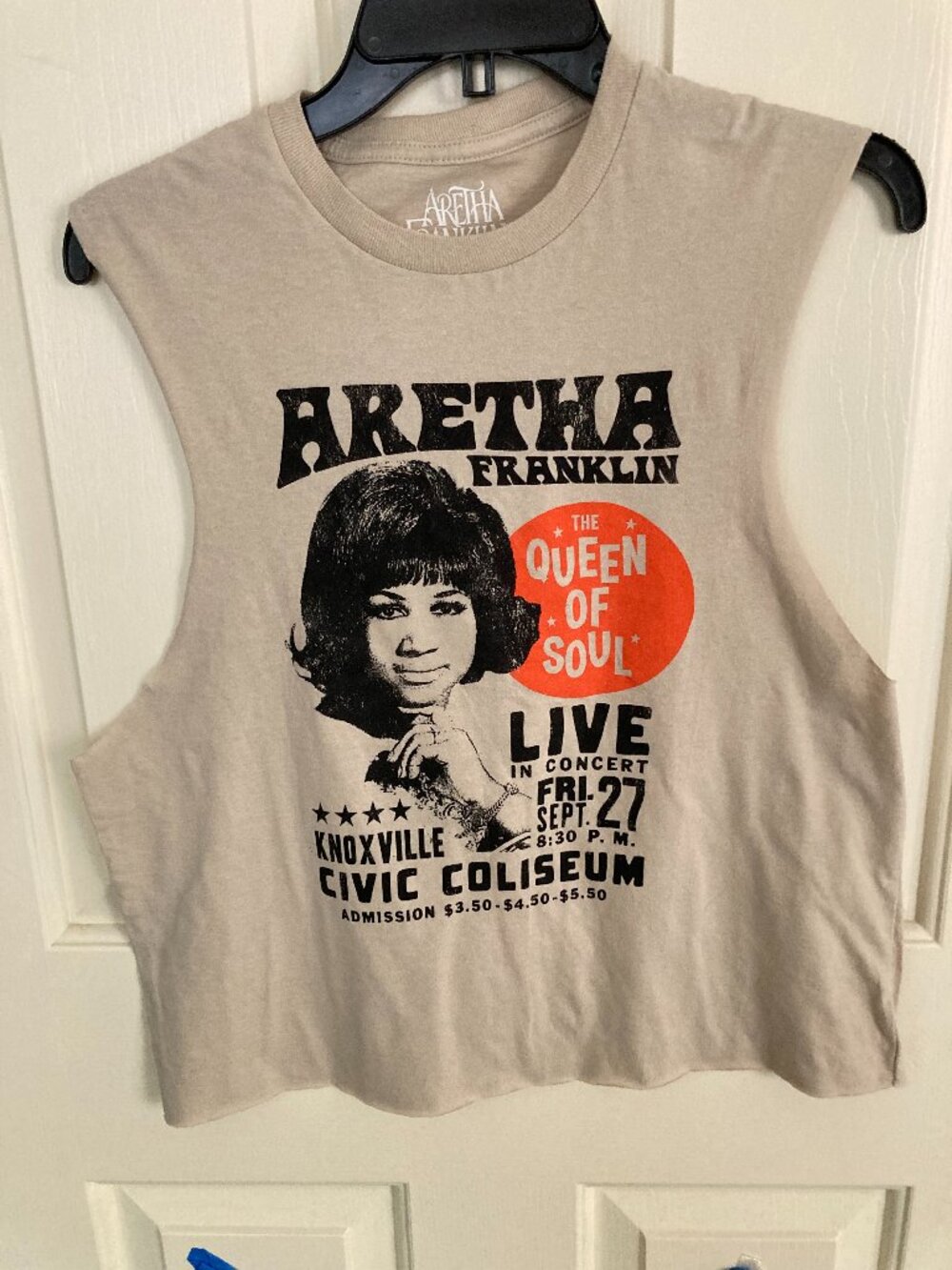 ARETHA FRANKLIN  CONCERT TEE  MEDIUM